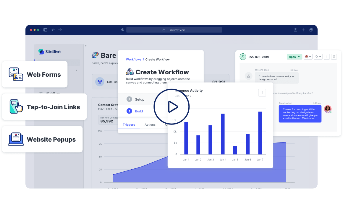 Video of the all-in-one platform for business texting