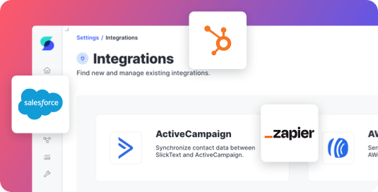 Native integrations to increase the return on your SMS drip campaigns