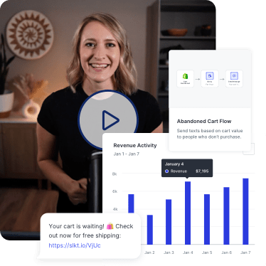 Video lesson on using automated texting software
