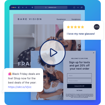 Video explaining the benefits of an ecommerce SMS platform